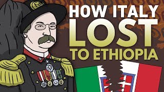 How did Italy Lose to Ethiopia 1895  Animated History [upl. by Elfrida]