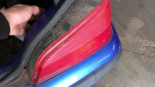 Peugeot 106 Rear Light Removal amp Bulb Access How To DIY [upl. by Osanna]