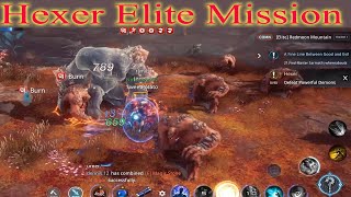 SEA  Mir 4  Hexer Elite Mission  Defeat Powerful Demons [upl. by Erusaert]