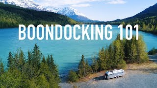 Boondocking 101  A Guide to Free Camping in Your RV [upl. by Richardo]