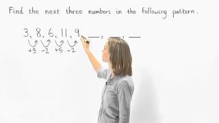 Number Patterns  MathHelpcom [upl. by Fagin473]