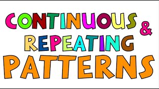 REPEATING CONTINUOUS amp NUMBER PATTERS  MATH 2 WEEK 9 QUARTER 3  MELC [upl. by Animor63]