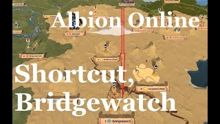 Albion Online  Caerleon to Bridgewatch fast almost safely [upl. by Lander]