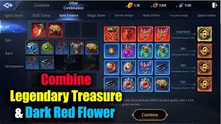 MIR4 Combine Legendary Spirit Treasure amp Dark Red Flower [upl. by Moreland]