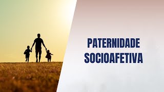 Paternidade socioafetiva [upl. by Oriel394]