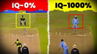 MS Dhoni High IQ Mastermind Moments  TFVCricket [upl. by Roger]