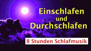 Schlaf Einschlafen und 8 Stunden tiefes Durchschlafen ▶ geführte Meditation in 2 Phasen [upl. by Vahe]