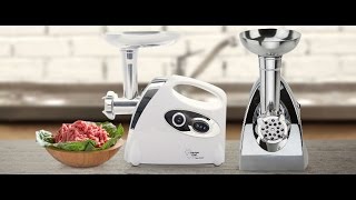 Electric Meat Grinder Mincer Stuffer Sausage Filler Sauce Maker [upl. by Socem]