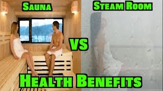 Sauna vs Steam Room Health Benefits [upl. by Stearns]