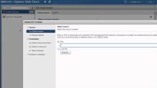 Deploying and Exporting OVF Templates in the vSphere Web Client [upl. by Notlek571]