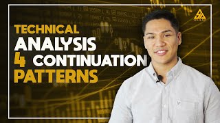 Top 4 Continuation Patterns  Powerful amp Simple Price Action [upl. by Ahtoelc]