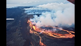 Kīlauea Volcano Hawaii Halemaʻumaʻu crater [upl. by Best]