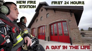 First 24 Hours in a New Fire Station  A Day in the Life [upl. by Lertnek301]