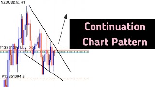 Continuation Chart Pattern  Trendline [upl. by Delwin]