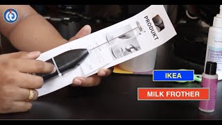 IKEA MILK FROTHER Review amp Battery Installation [upl. by Annay151]