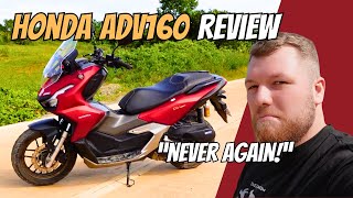 Honda ADV160  Test Ride amp Full Review  APORTS [upl. by Mezoff]