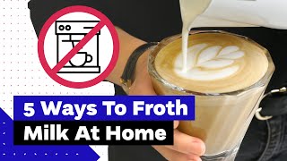 How To Froth Milk At Home Best Milk Frothers Review [upl. by Isabella]