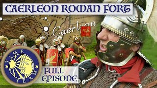 Caerleon Roman Legion Fort In Wales  Time Team [upl. by Ellehsat319]