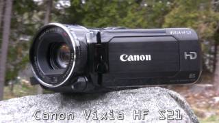 Canon Vixia HF S21 Review [upl. by Eibbob756]