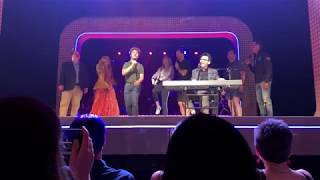 Gaten Matarazzo singing quotMore Than Survivequot Be More Chill PostShowHang [upl. by Ingraham]