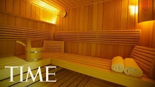 Why Saunas Are Ridiculously Good For You More Health Benefits Than Previously Found  TIME [upl. by Ivzt]