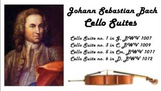 Johann Sebastian Bach  Cello suites in 432 Hz great for reading or studying [upl. by Aniuqal]