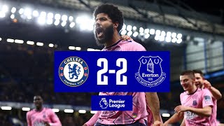 CHELSEA 22 EVERTON  Premier League highlights [upl. by Enelie641]